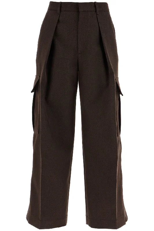 BURBERRY wool cargo pants for men Casual Lounge Pants