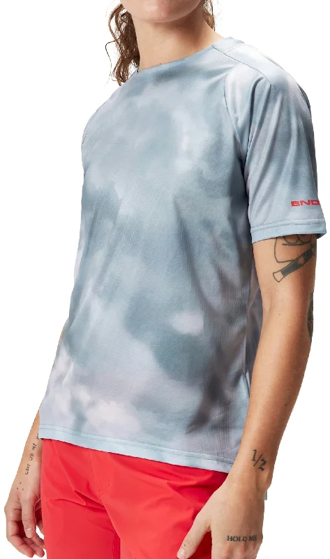 Endura Cloud LTD Short Sleeve Womens Cycling Jersey - Grey