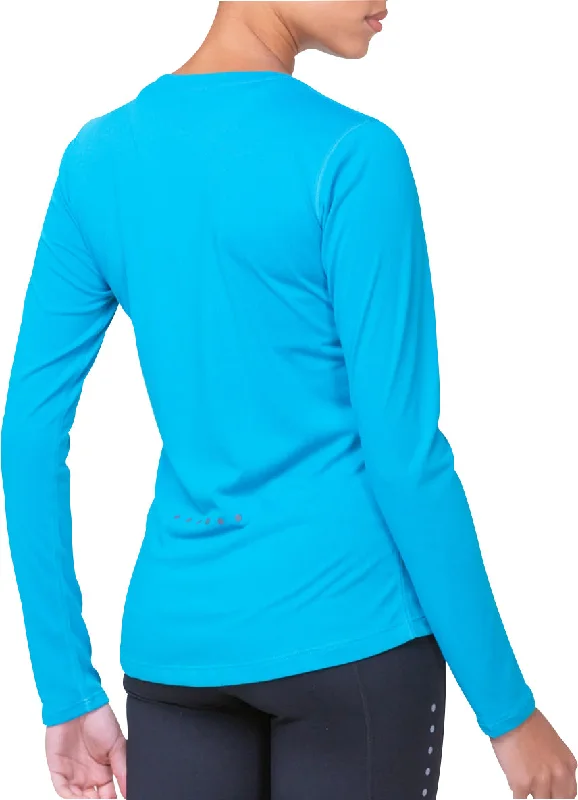 Ronhill Core Long Sleeve Womens Running Top - Blue