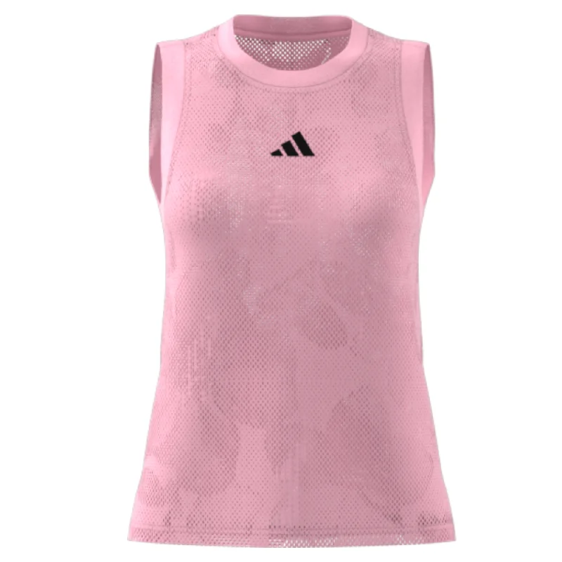 Adidas Performance MEL MATCH Women Tennis Tank  - Clear Pink