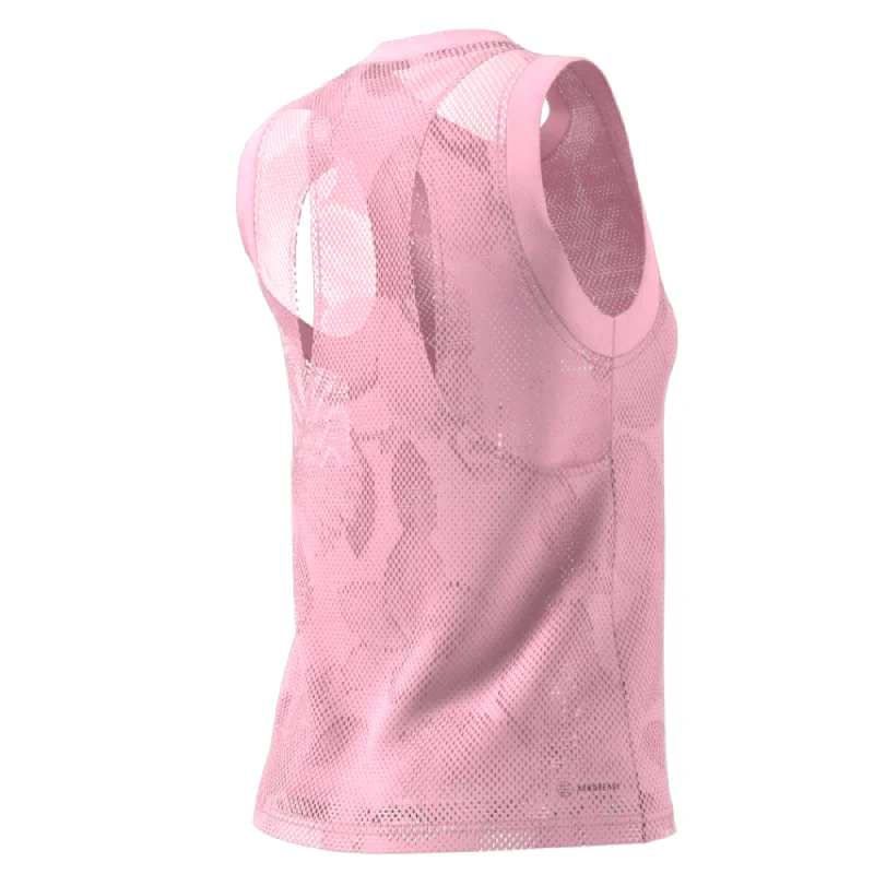 Adidas Performance MEL MATCH Women Tennis Tank  - Clear Pink