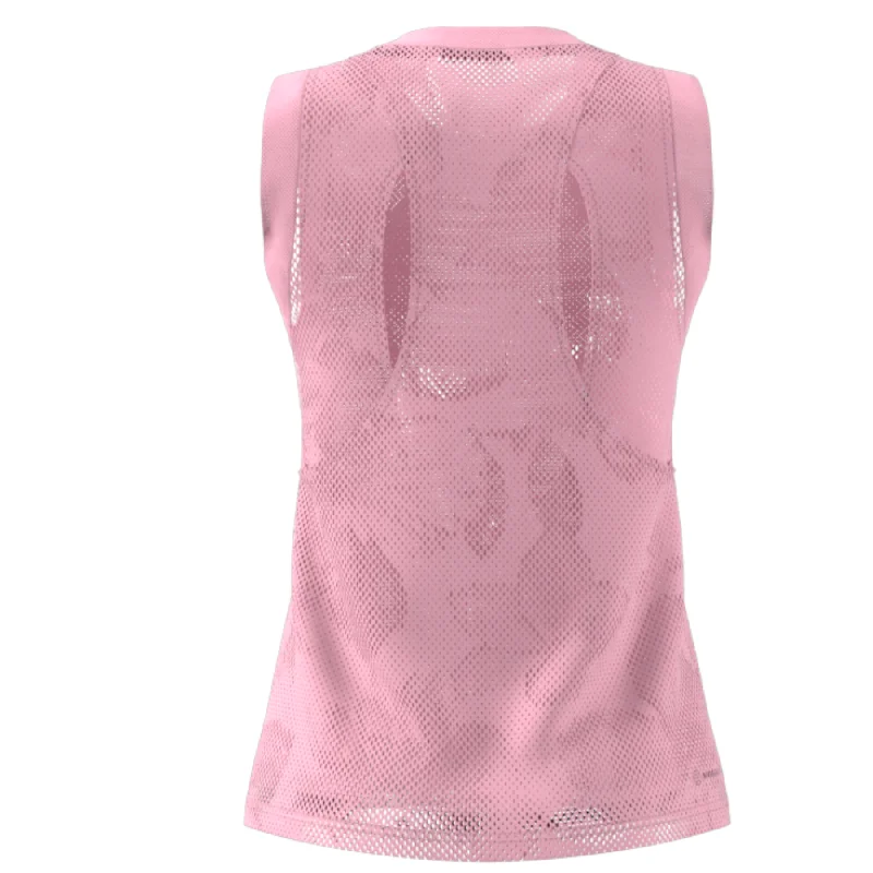 Adidas Performance MEL MATCH Women Tennis Tank  - Clear Pink