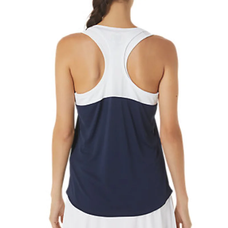 Asics Women Court Tank - Midnight/Brilliant White