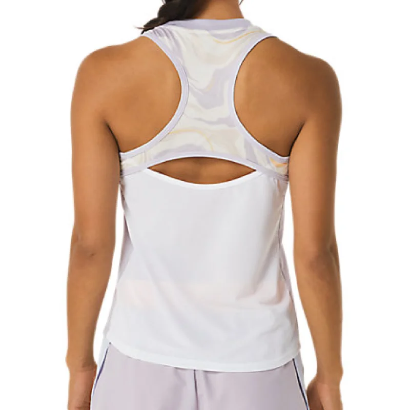 Asics Women Match Graphic Tank - Dusk Violet