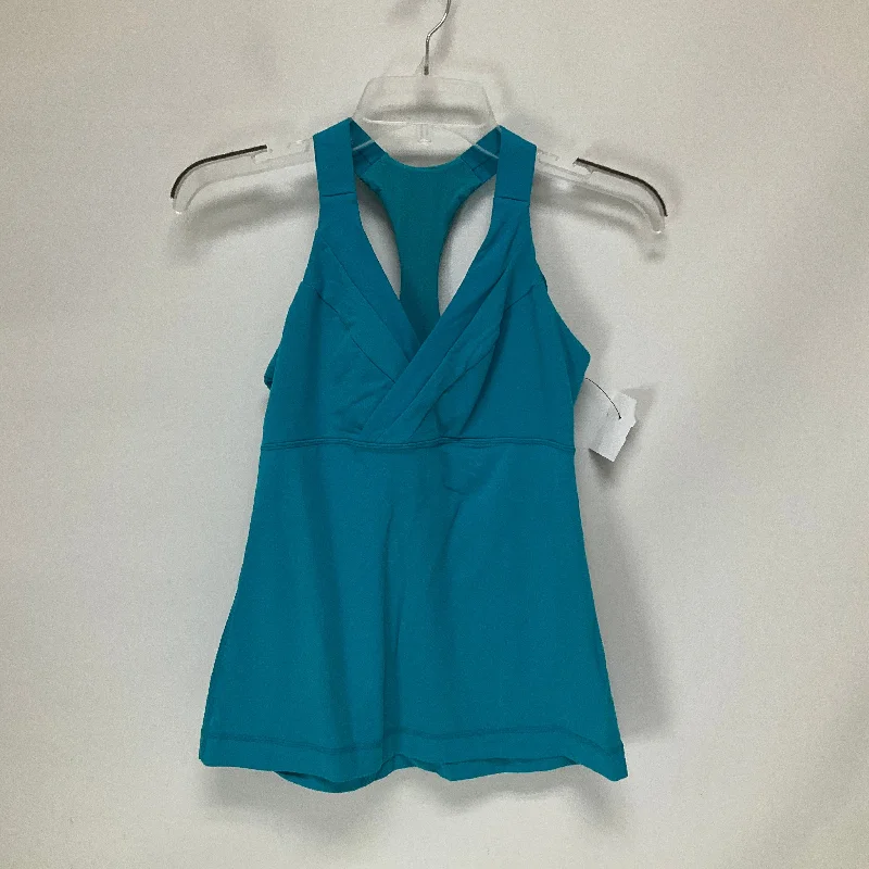 Blue Athletic Tank Top Lululemon, Size 6