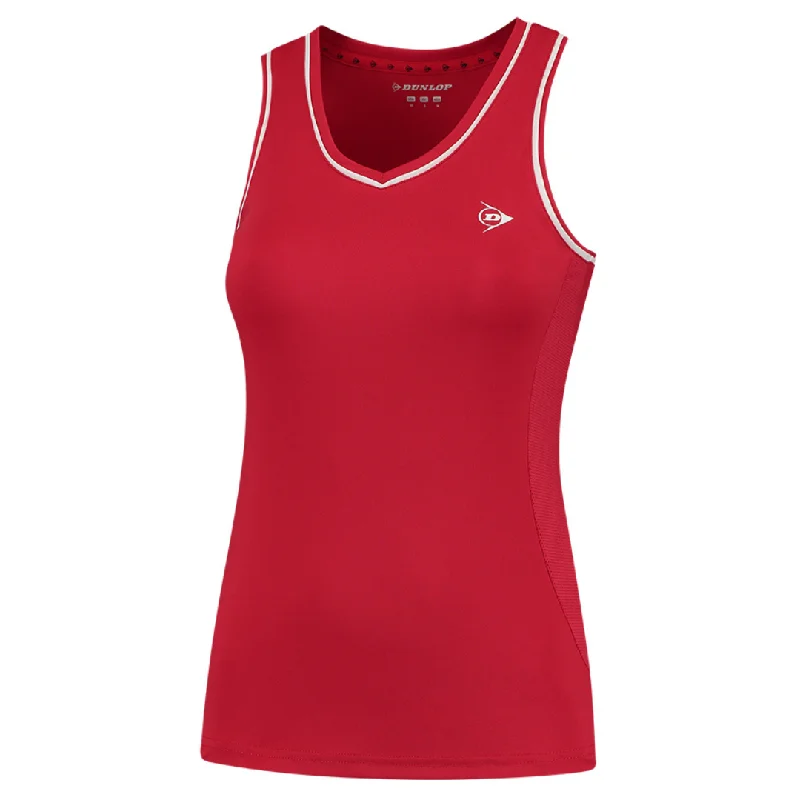 Dunlop Club Women Tank - Red