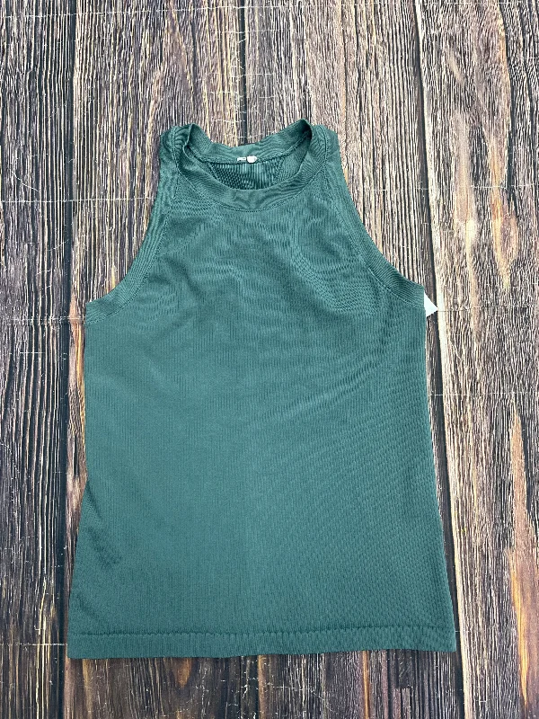 Green Athletic Tank Top Clothes Mentor, Size S