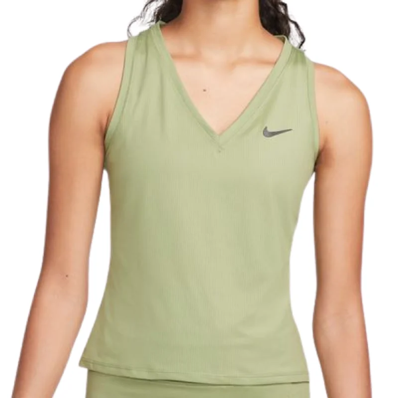 Nike Court Victory Women Tennis Tank - Alligator/Black