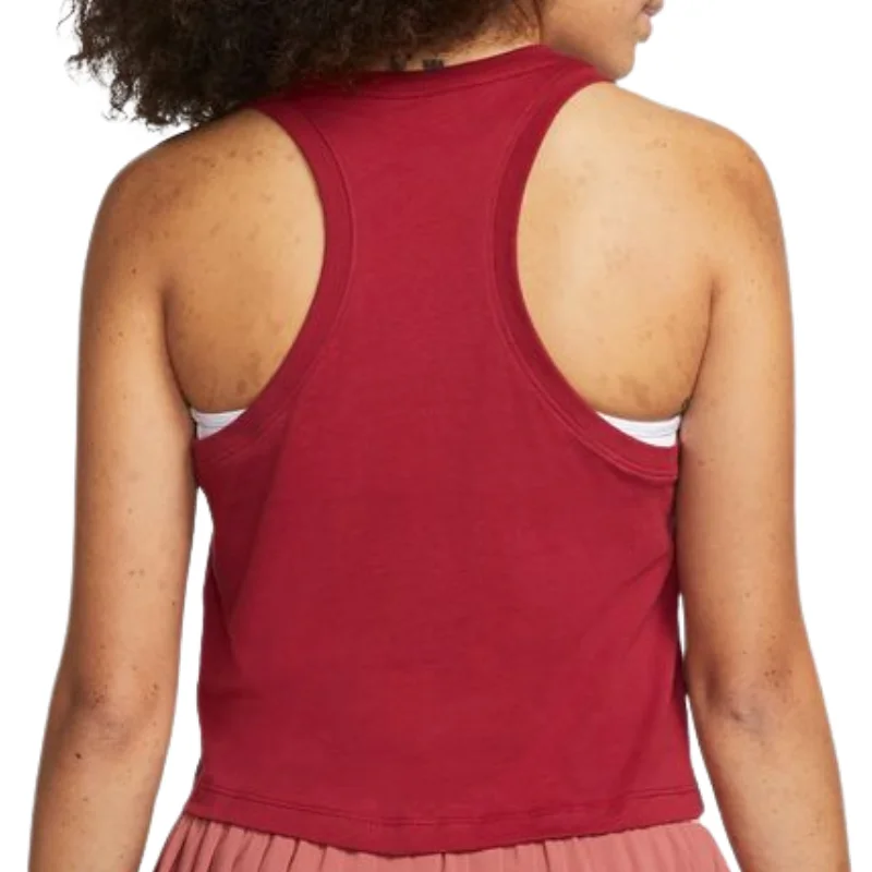 Nike Court Womens Seasonal Tennis Tank - Pomegrate