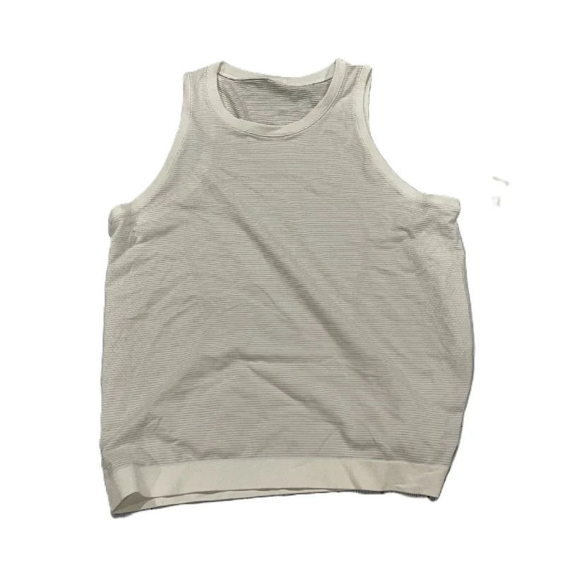 White Athletic Tank Top By Lululemon