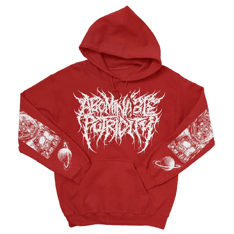 Abominable Putridity ""The Last Astronaut White Logo"" Pullover Hoodie