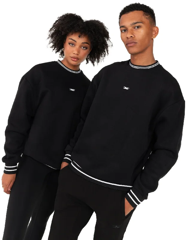 Alpine Heavyweight Crewneck - Black