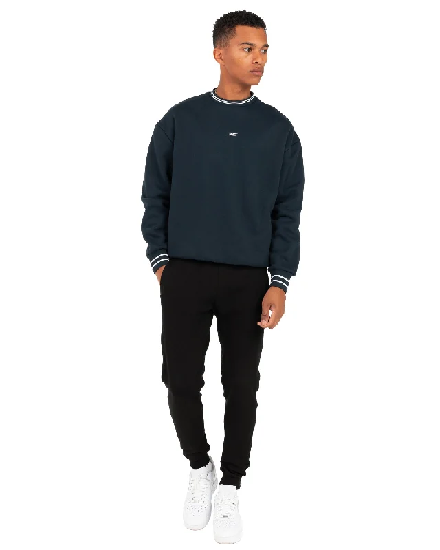 Alpine Heavyweight Crewneck - Navy