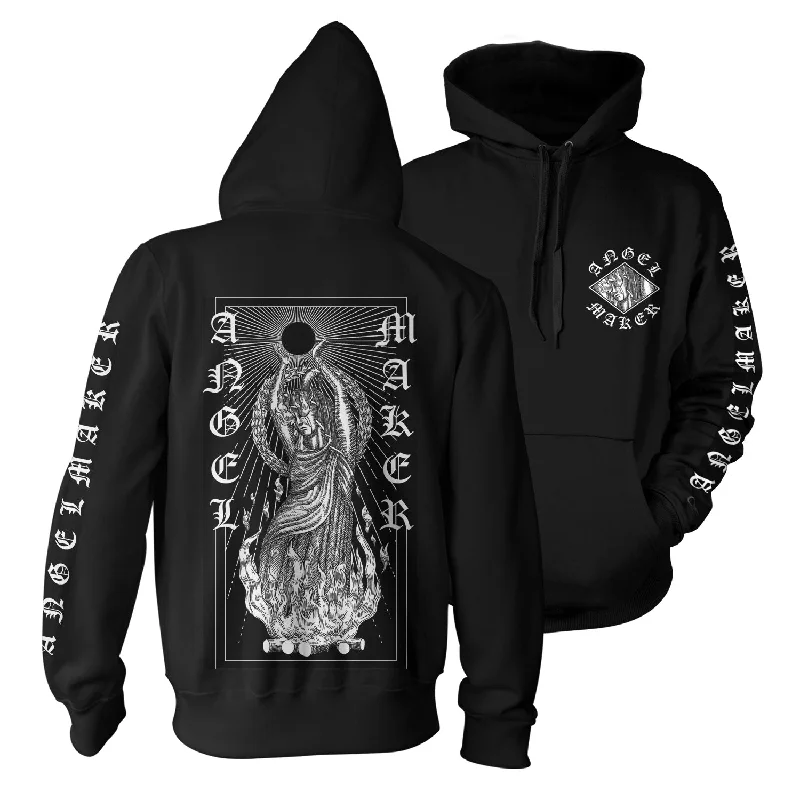 AngelMaker ""Burning Witch"" Pullover Hoodie