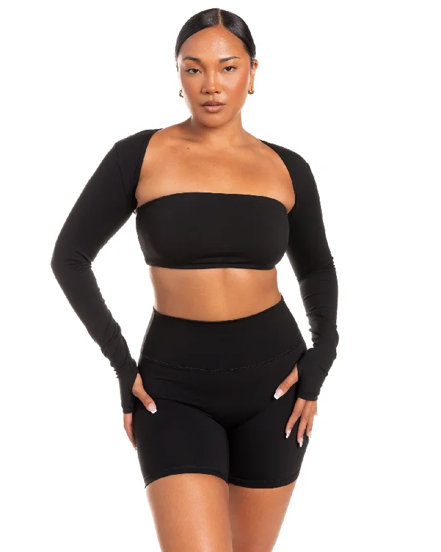 Aura Shrug - Black