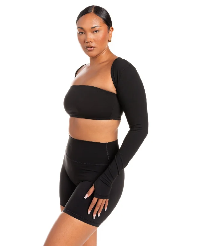 Aura Shrug - Black