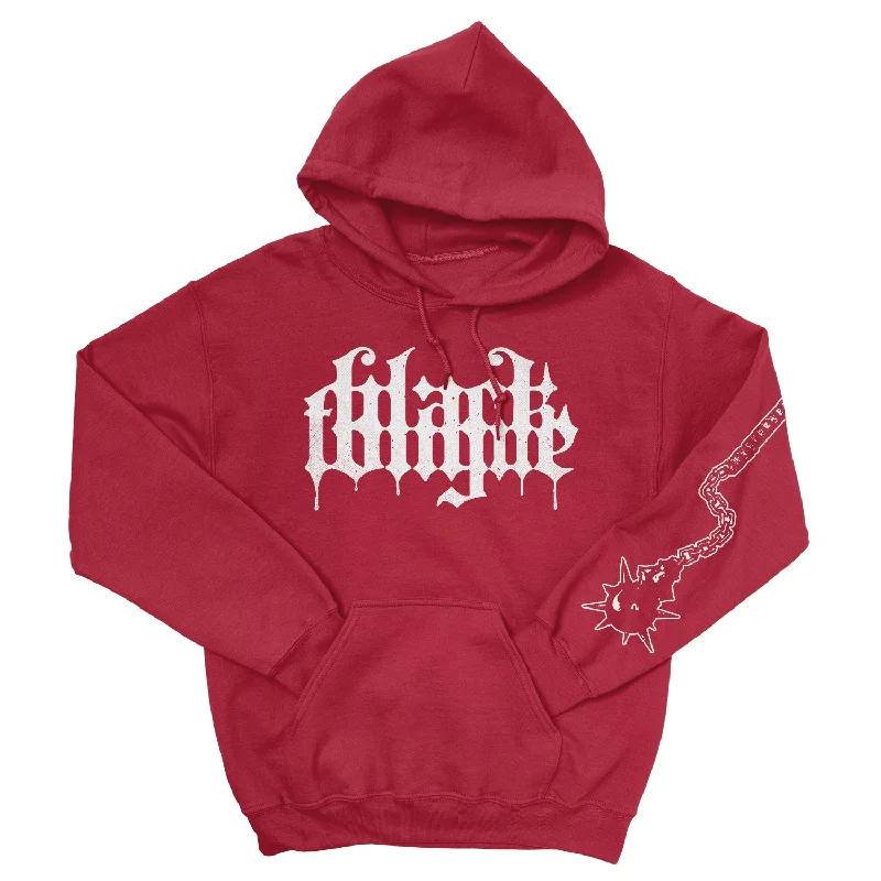 Black Tongue ""Mace And Chain"" Pullover Hoodie