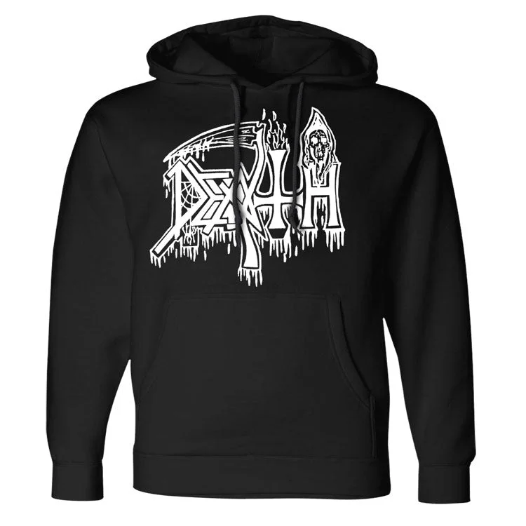 Death ""Classic Logo"" Pullover Hoodie