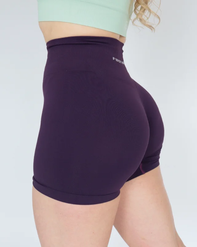 ENHANCE BIKER SHORTS 5” - Berry