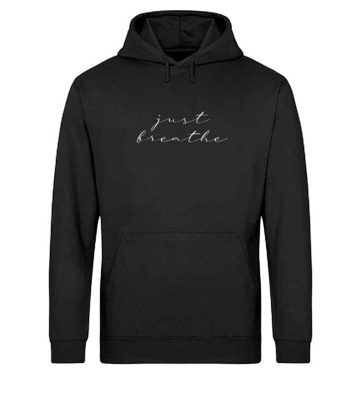 Just breathe Bio Hoodie Unisex