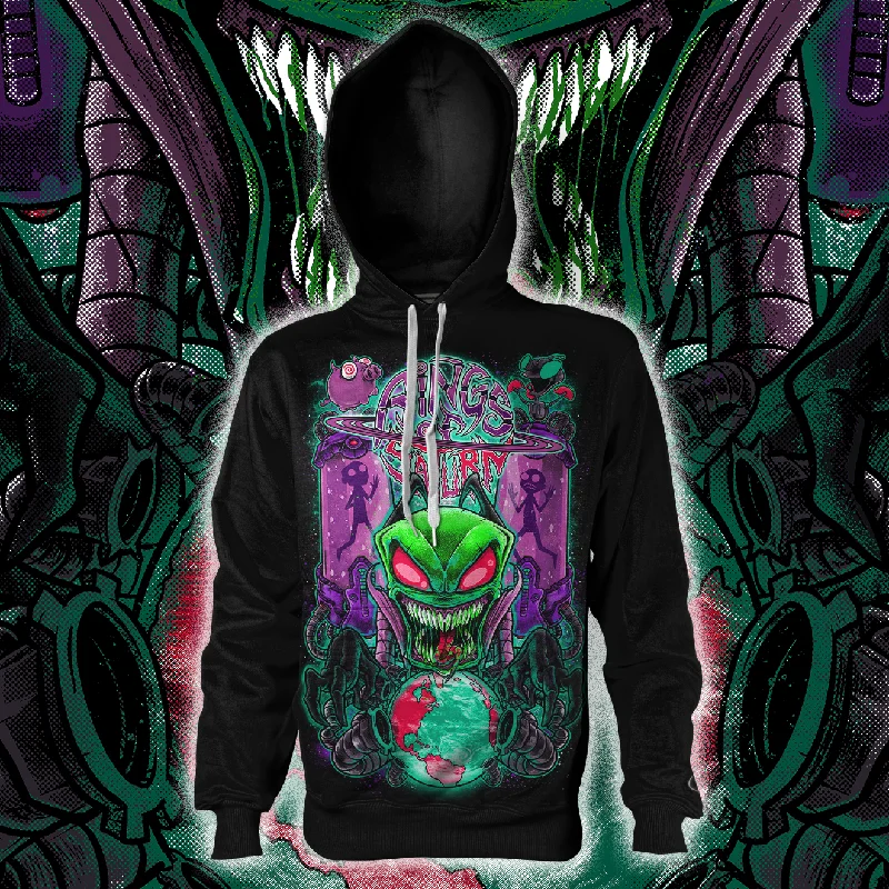 Rings of Saturn ""Invader Xul"" Pullover Hoodie