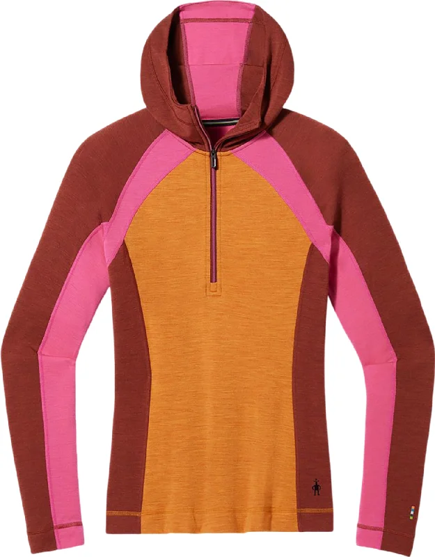 Classic Thermal Merino 1/2 Zip Base Layer Hoodie - Women's|-|Couche de base thermique à capuchon et demi-glissière en laine mérinos classique - Femme