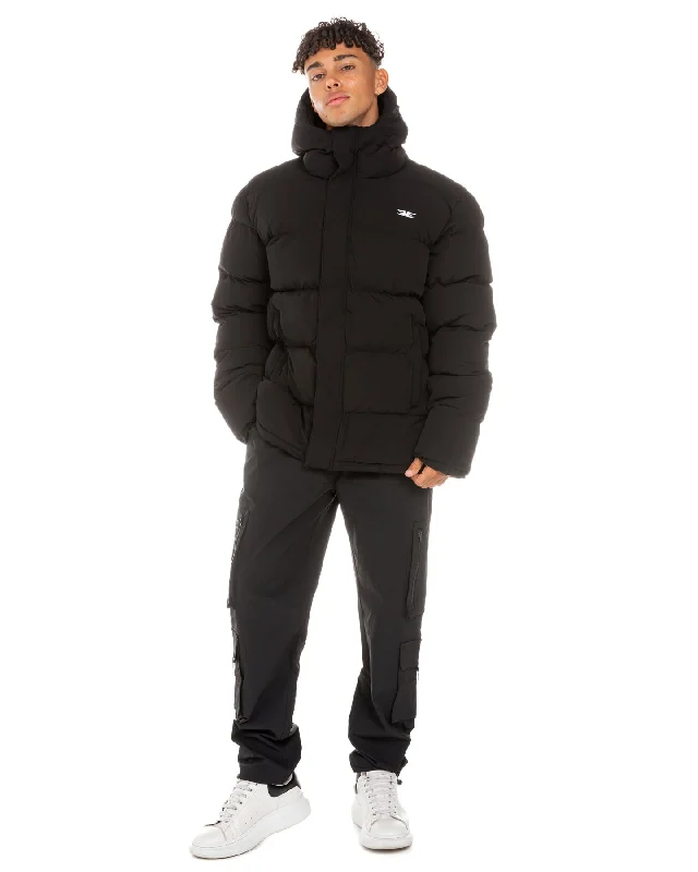 Unisex Puffer Jacket - Black