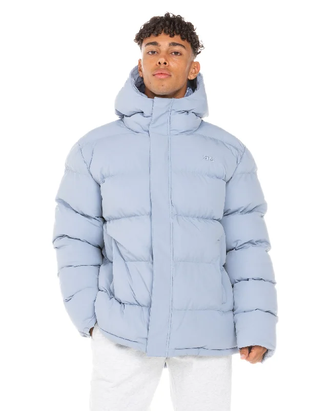 Unisex Puffer Jacket - Blue Blizzard