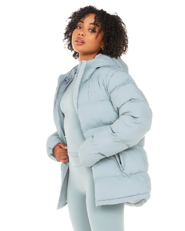 Unisex Puffer Jacket - Sea Foam