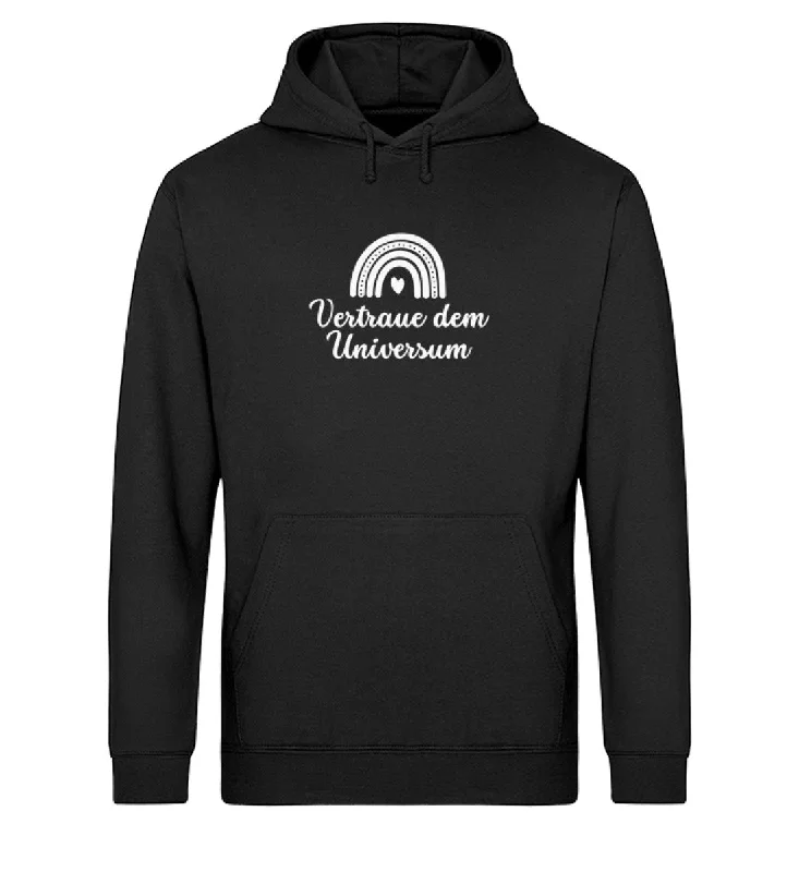 Vertraue dem Universum Bio Hoodie Unisex