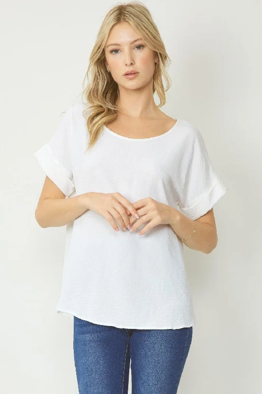 Classic Cuff Sleeve Top