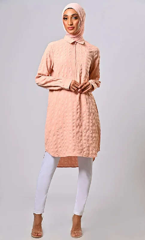 Bubbly Bliss: Find Playful Texture With Bubble Crush Tunic