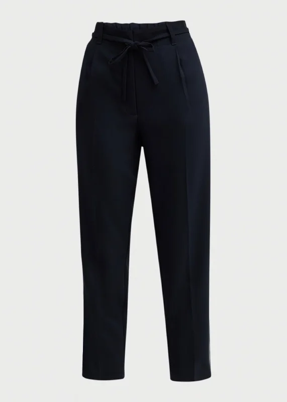 Dion Pleat Front Pant (Baltic Navy)