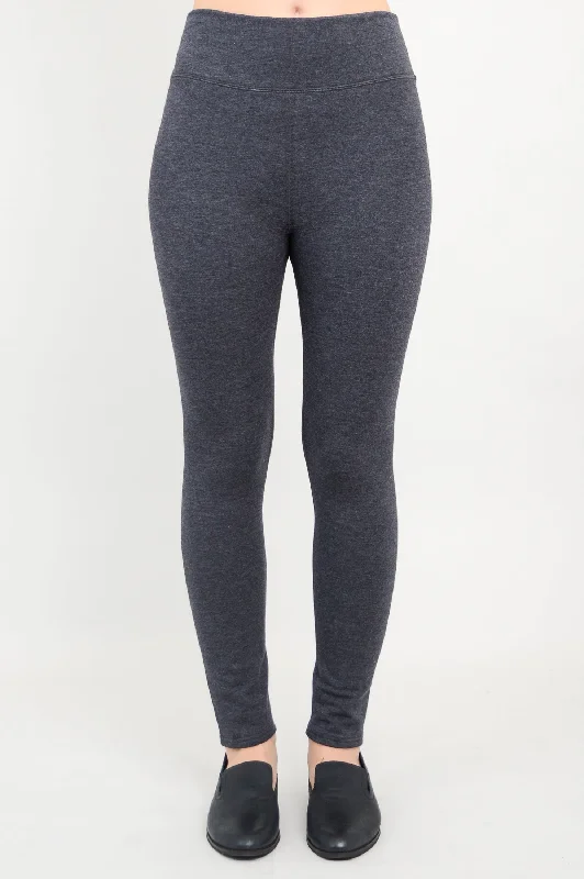 Dixie Legging, Granite, Bamboo Fleece