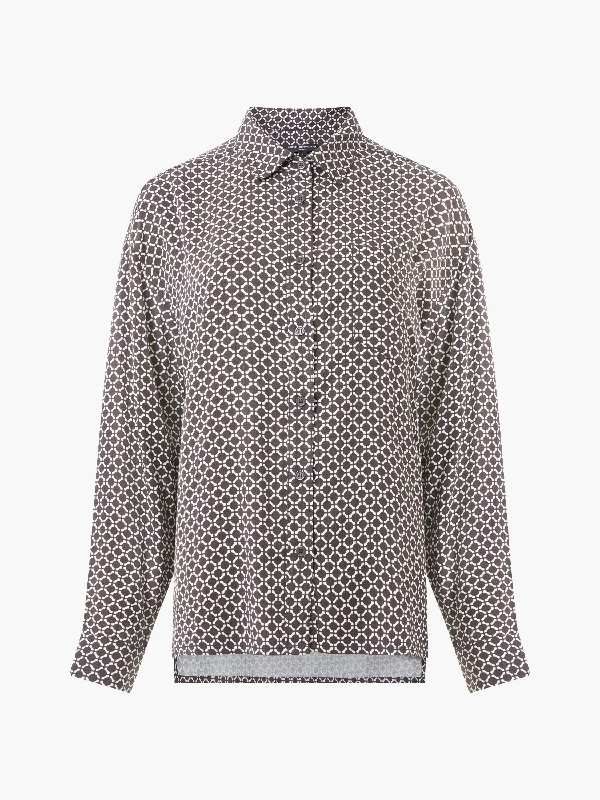 Geo Button-Down Shirt