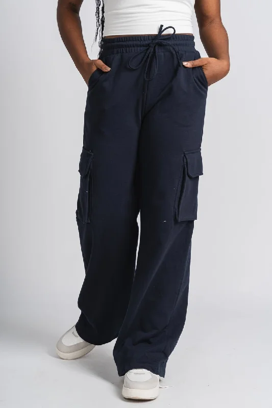 Johnny cargo sweatpants midnight