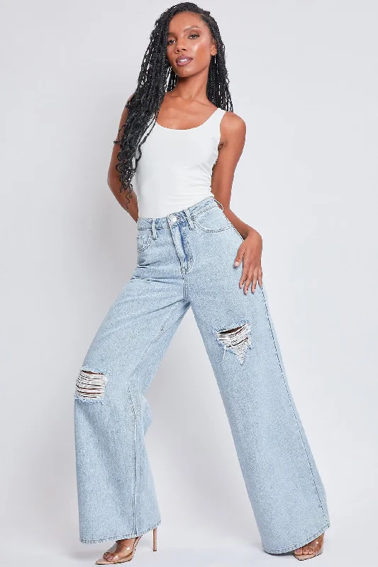 Women's Super Wide Leg Jeans