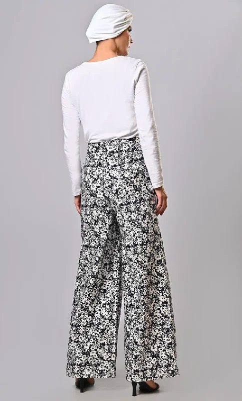 New  Islamic modest printed pants with pockets