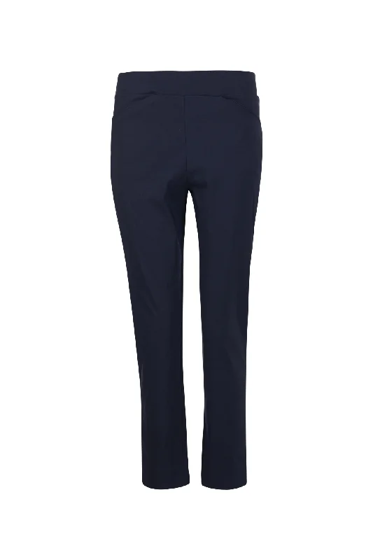 Platinum Bengaline Capri Pants | NAVY | 6305AR