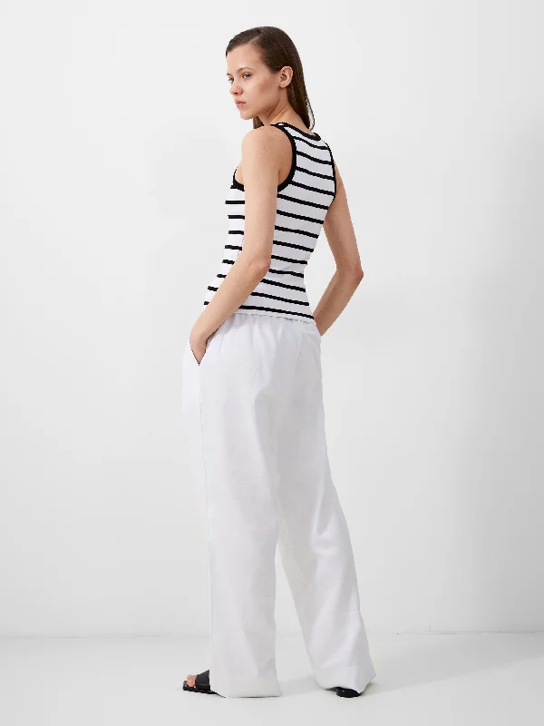 Rassia Stripe Racer Top