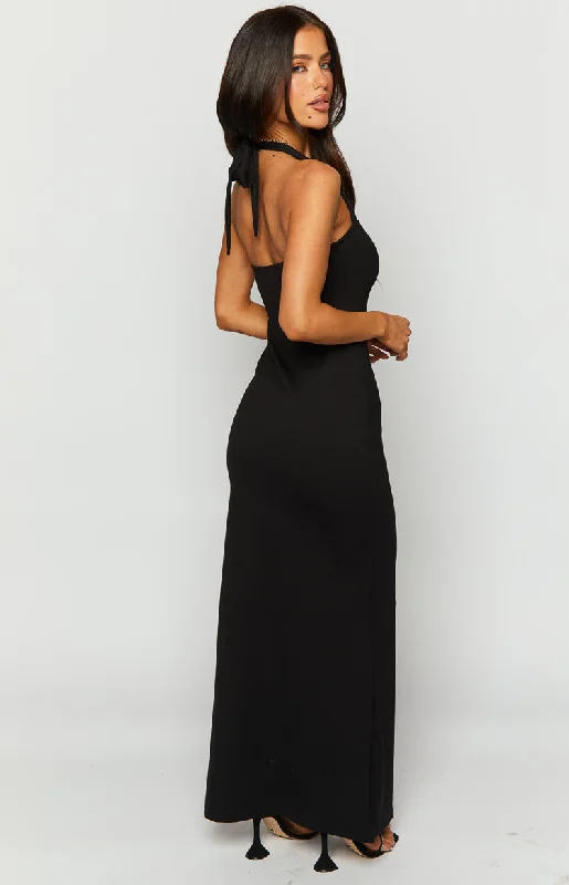 Raylan Black Maxi Dress