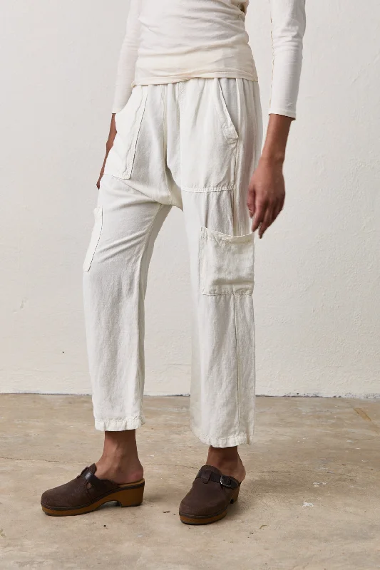 SHAILEY PANT / SOFT WHITE