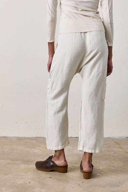 SHAILEY PANT / SOFT WHITE