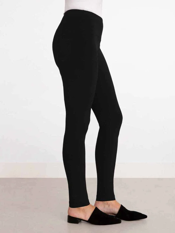 Nu Yoke Legging Long, Black