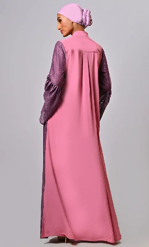 The Enchanting Allure of Korean Shimmer Fabric Abayas