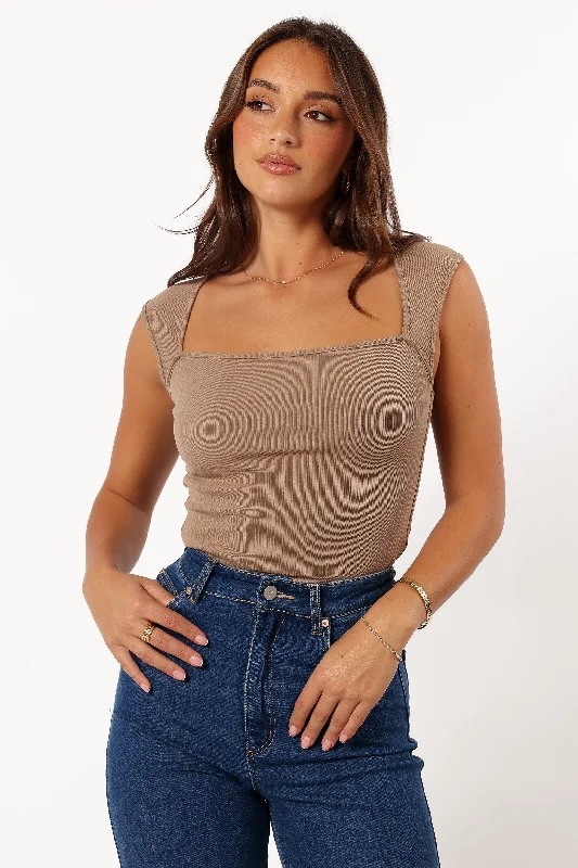 Clara Top - Beige