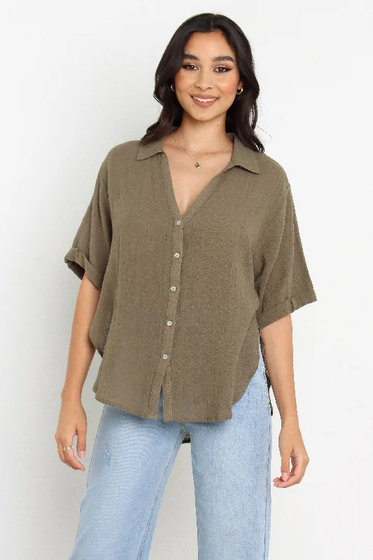 Dion Top - Olive