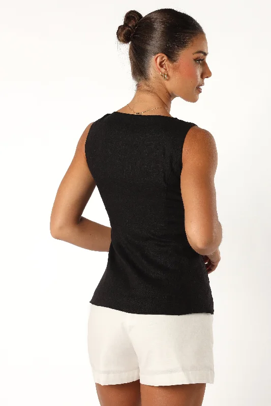 Lola Vest - Black